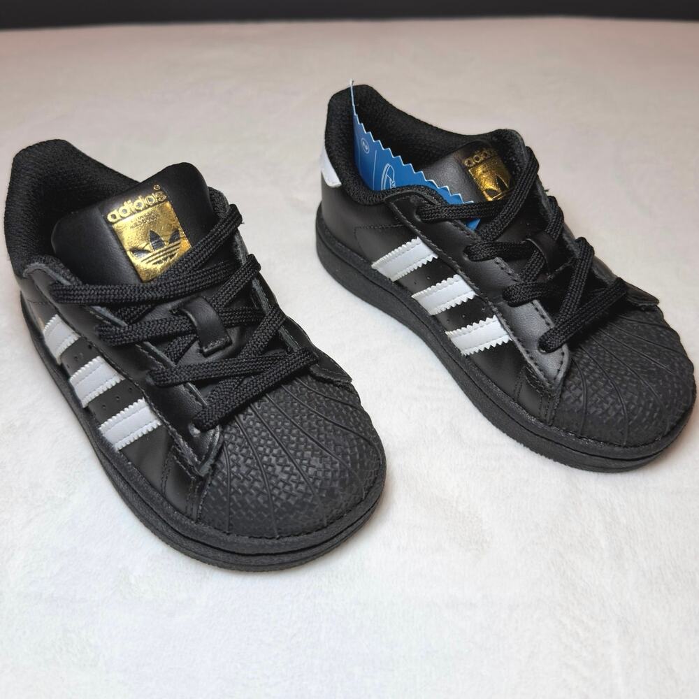Adidas Superstar TD “Core Black / White” | 6.5C/K - Picture 2 of 11
